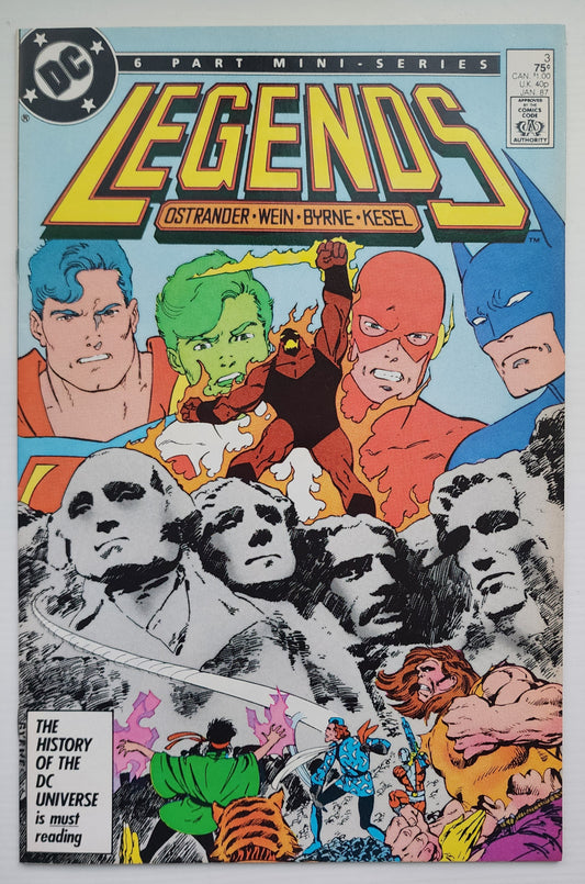 LEGENDS #3 (1ST NEW SUICIDE SQUAD) 1987 [P02] Batman DC COMICS