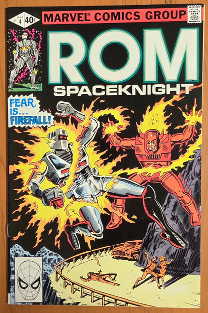 ROM #4 1980 ROM MARVEL COMICS