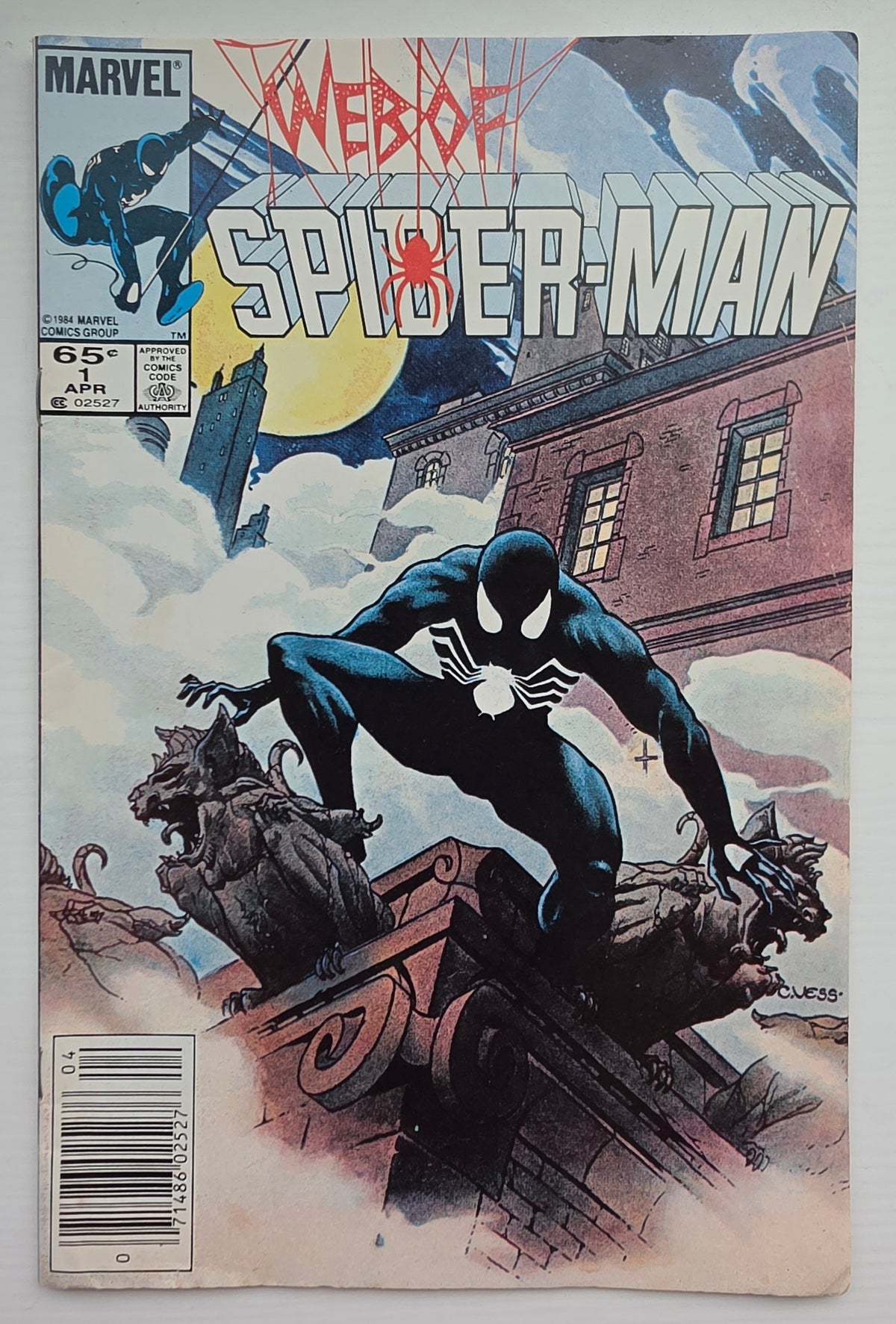 WEB OF SPIDER-MAN #1 1985 NEWSSTAND Spider-Man MARVEL COMICS