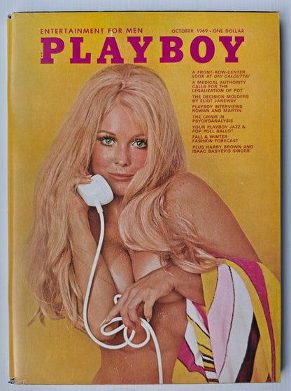 1969 PLAYBOY MAGAZINE OCTOBER Playboy PLAYBOY