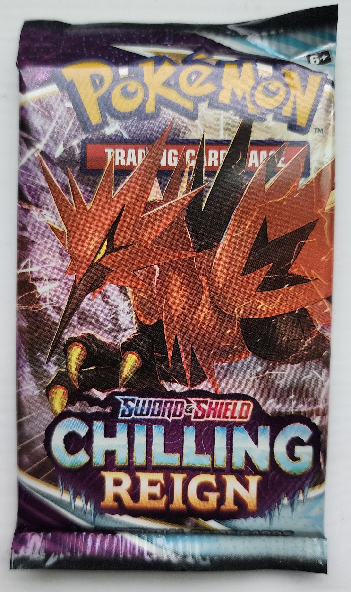 POKEMON TCG SWORD & SHIELD CHILLING REIGN BOOSTER FACTORY SEALED PACK 2022 CARDS POKEMON