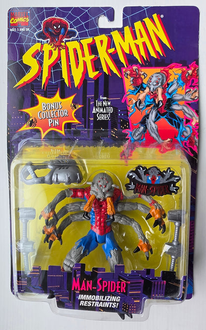 TOY BIZ MAN-SPIDER SPIDER-MAN ANIMATED SERIES Spider-Man Toy Biz