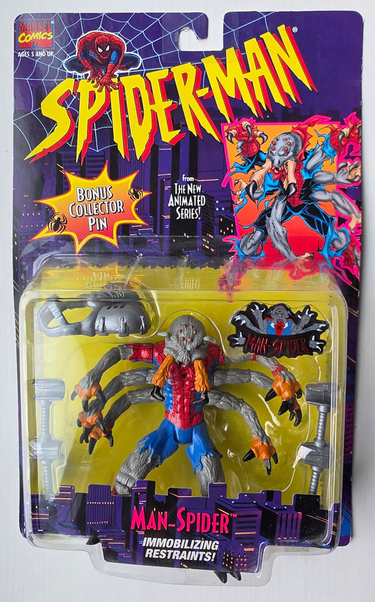 TOY BIZ MAN-SPIDER SPIDER-MAN ANIMATED SERIES Spider-Man Toy Biz