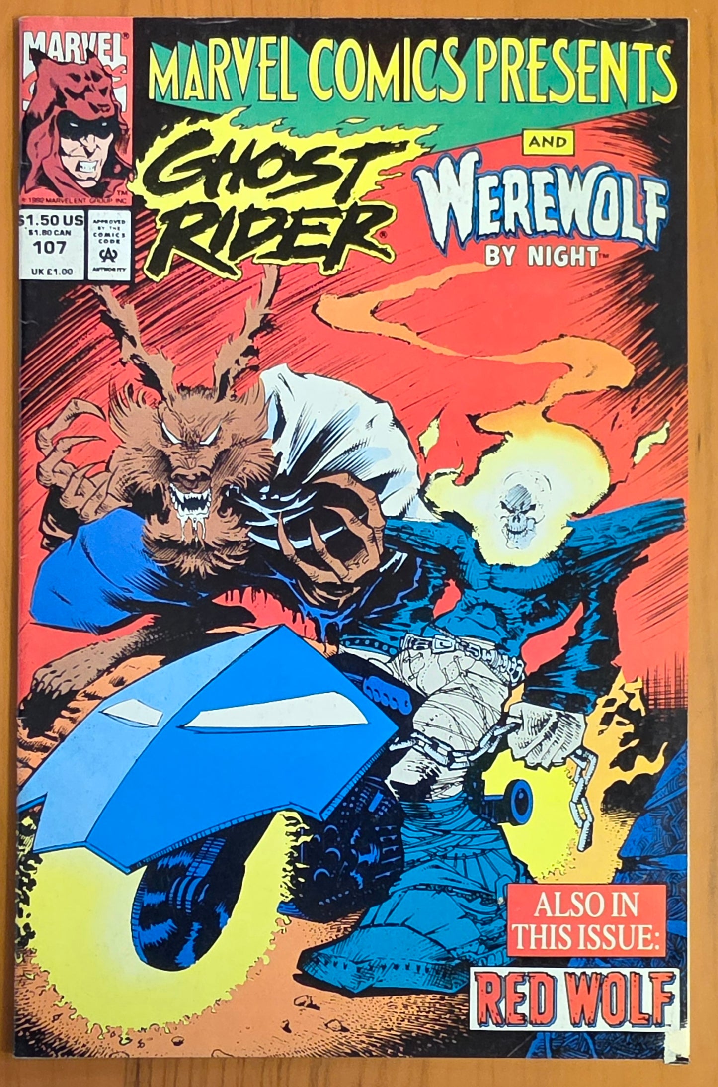 MARVEL COMICS PRESENTS #107 1992 SAM KIETH [J01] Marvel Comics Presents MARVEL COMICS