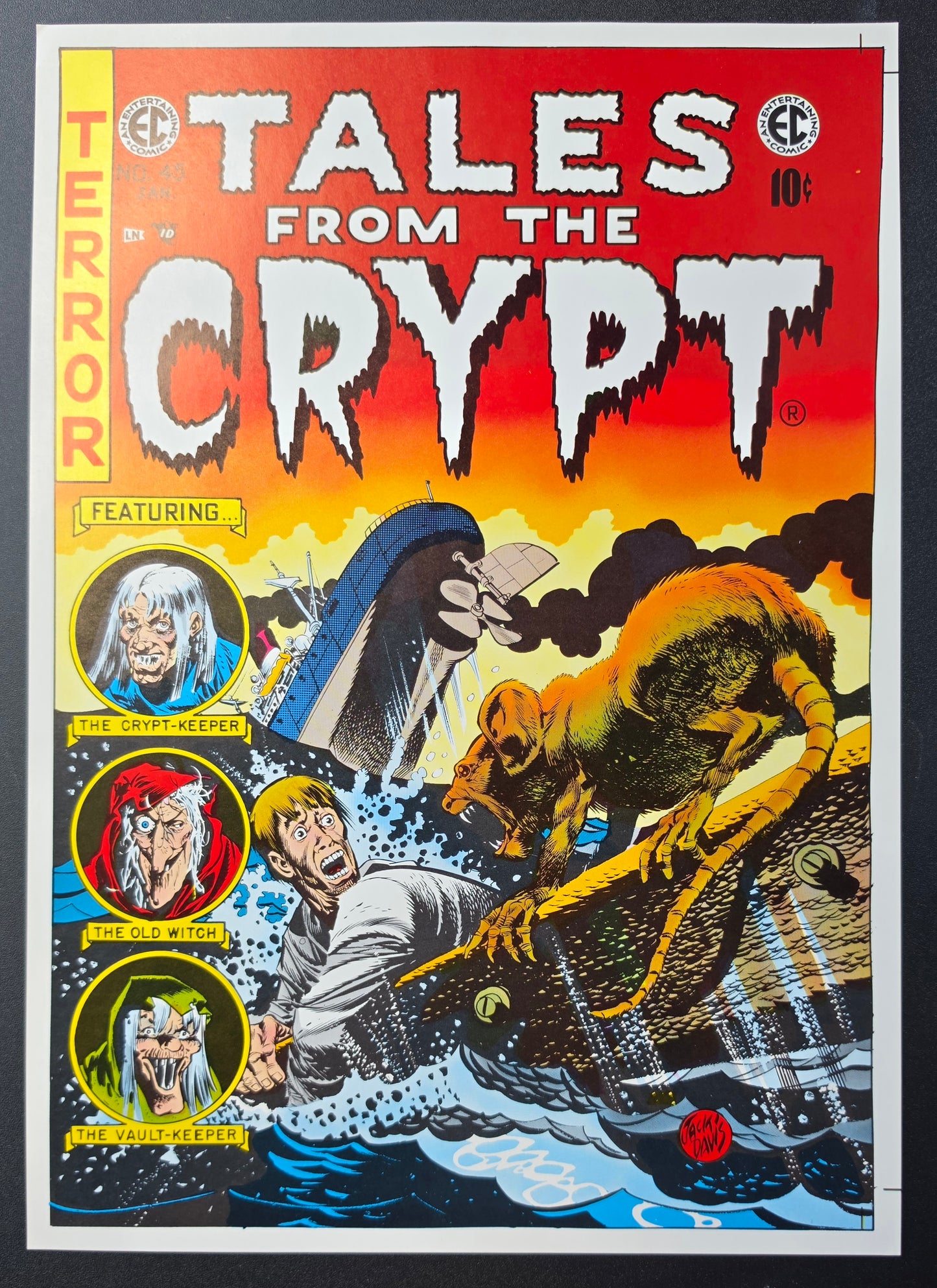 EC COMICS TALES FROM THE CRYPT #45 PRINT EC Comics EC Comics