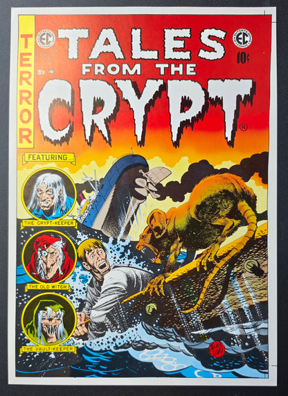 EC COMICS TALES FROM THE CRYPT #45 PRINT EC Comics EC Comics