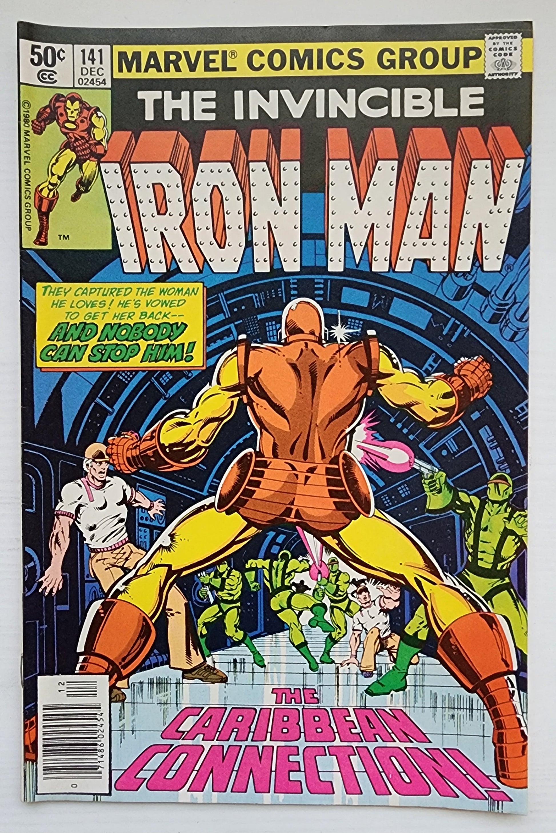 IRON MAN #141 NEWSSTAND 1980 Iron Man MARVEL COMICS