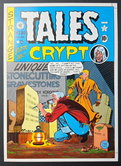 EC COMICS TALES FROM THE CRYPT #20 PRINT EC Comics EC Comics