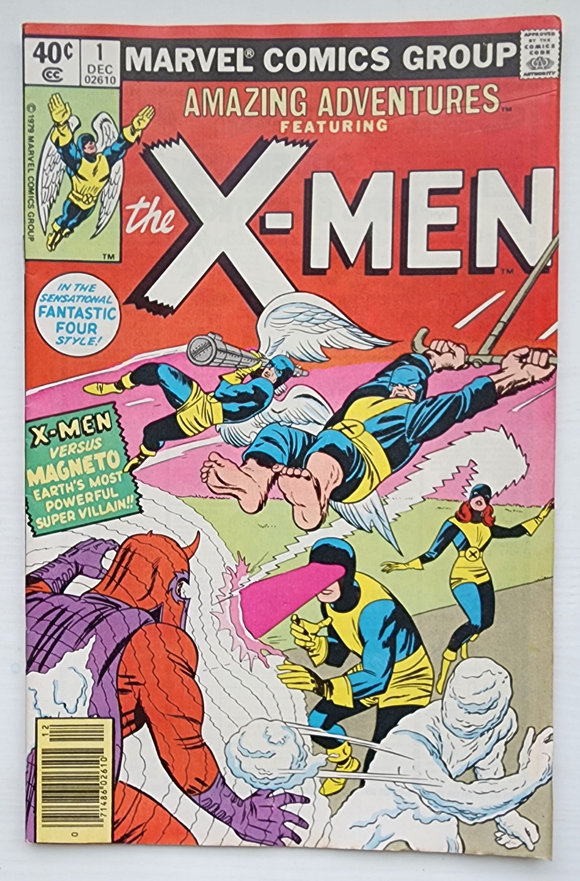 AMAZING ADVENTURES FEATURING X-MEN #1 NEWSSTAND 1979 Amazing Adventures MARVEL COMICS