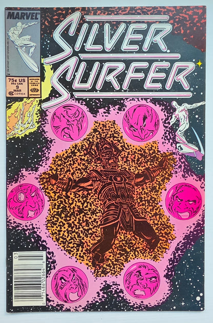 SILVER SURFER #9 1988 NEWSSTAND
