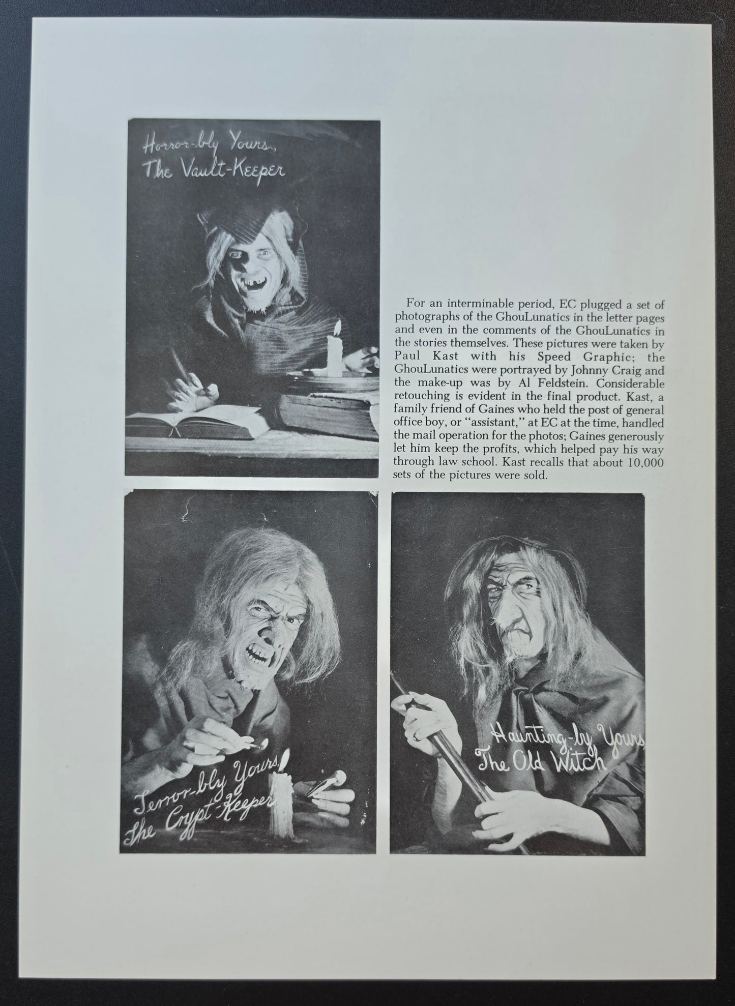 TALES OF TERROR ANNUAL #1 PRINT EC Comics EC Comics