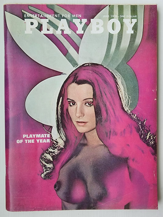 PLAYBOY MAGAZINE JUNE 1970 Playboy PLAYBOY
