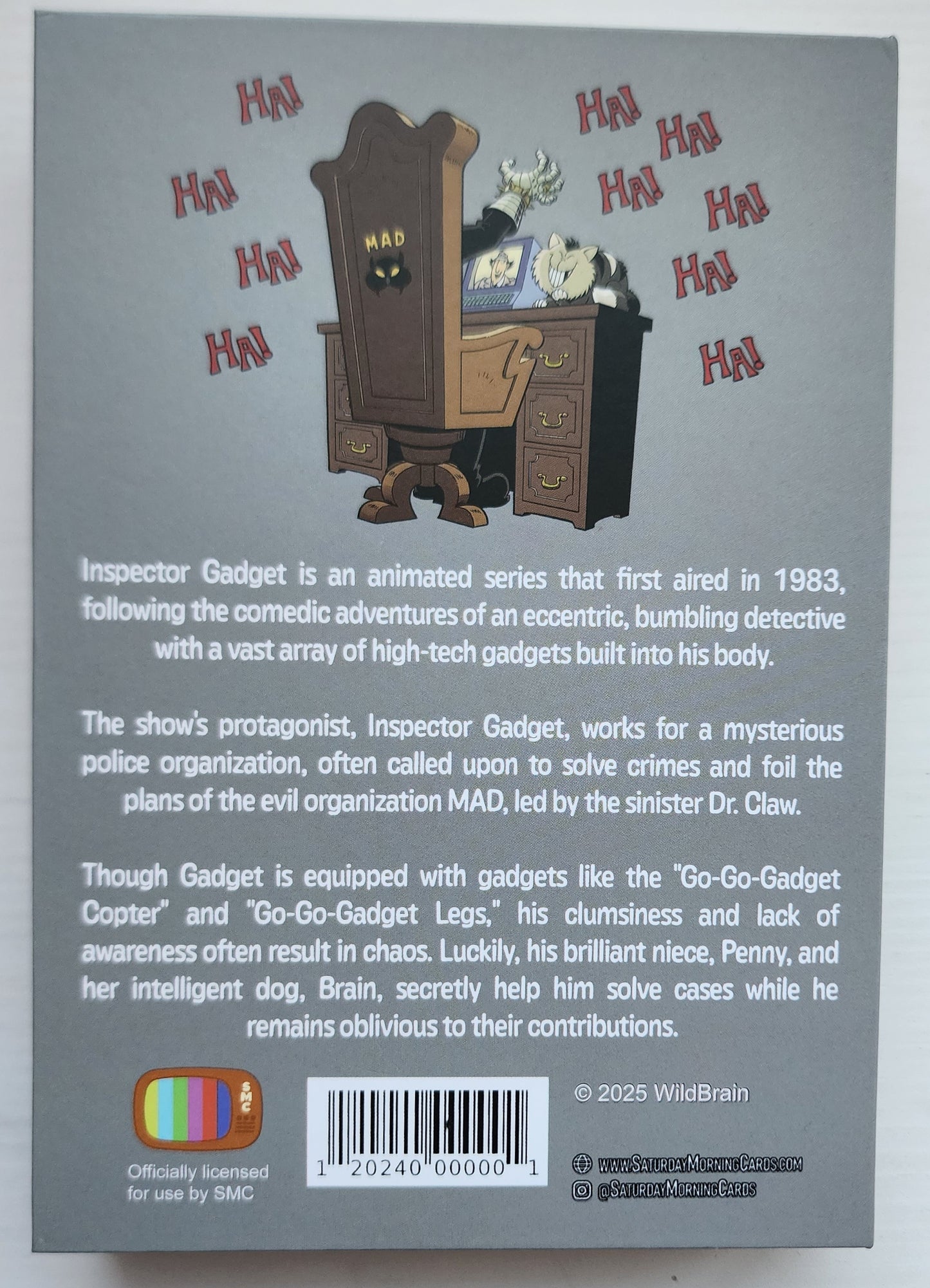 INSPECTOR GADGET STARS CHASE SATURDAY MORNING CARDS BOX CARDS SATURDAY MORNING CARDS