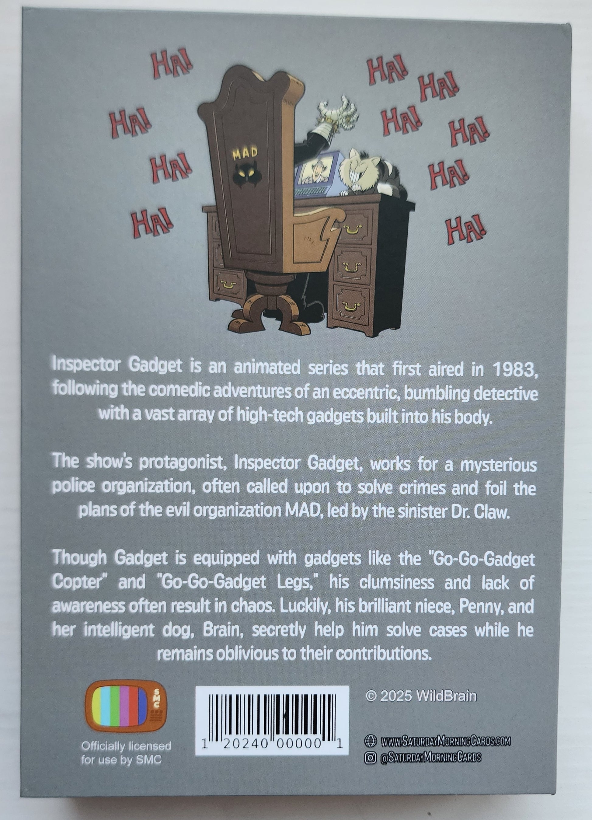 INSPECTOR GADGET STARS CHASE SATURDAY MORNING CARDS BOX CARDS SATURDAY MORNING CARDS