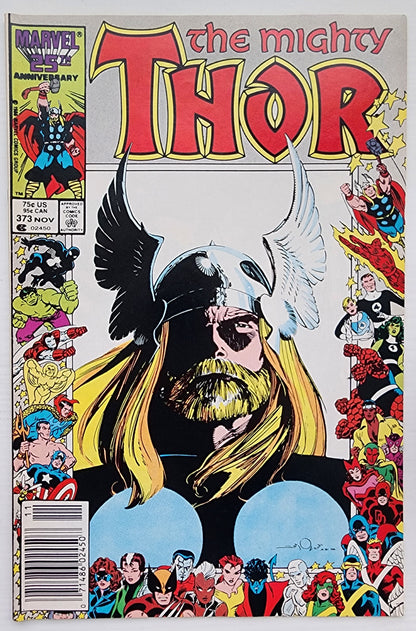 THOR #373 NEWSSTAND 1986 Thor MARVEL COMICS