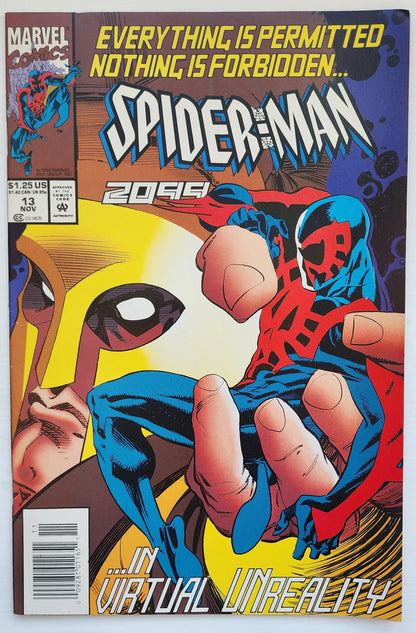 SPIDER-MAN 2099 #13 NEWSSTAND 1993 Spider-Man 2099 MARVEL COMICS