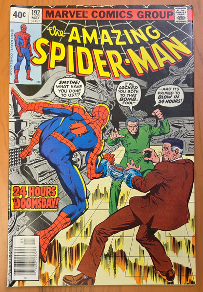 AMAZING SPIDER-MAN #192 1979 NEWSSTAND [J01] Amazing Spider-Man MARVEL COMICS