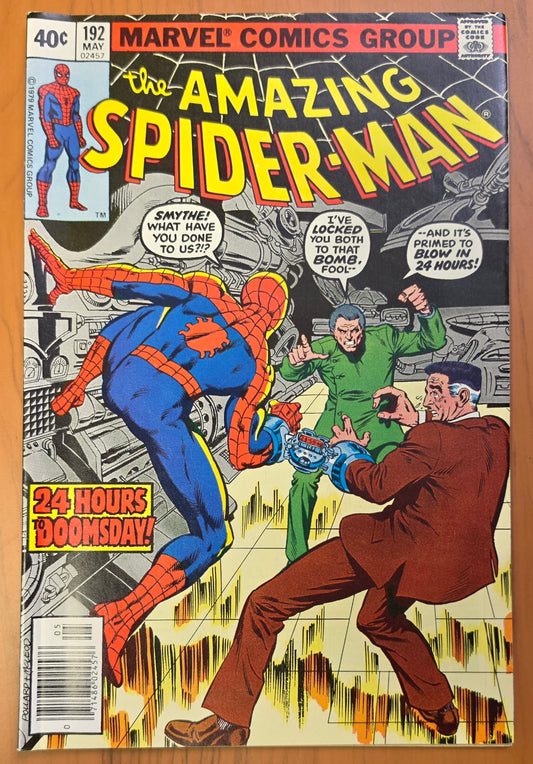 AMAZING SPIDER-MAN #192 1979 NEWSSTAND [J01] Amazing Spider-Man MARVEL COMICS