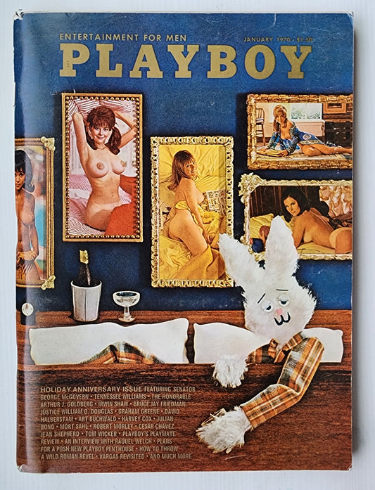 PLAYBOY MAGAZINE JANUARY 1970 Playboy PLAYBOY
