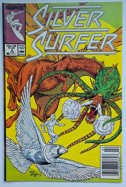 SILVER SURFER #8 1988 NEWSSTAND