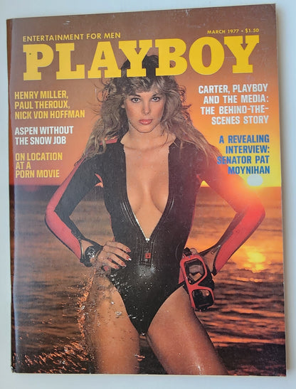 PLAYBOY MAGAZINE MARCH 1977 Playboy PLAYBOY