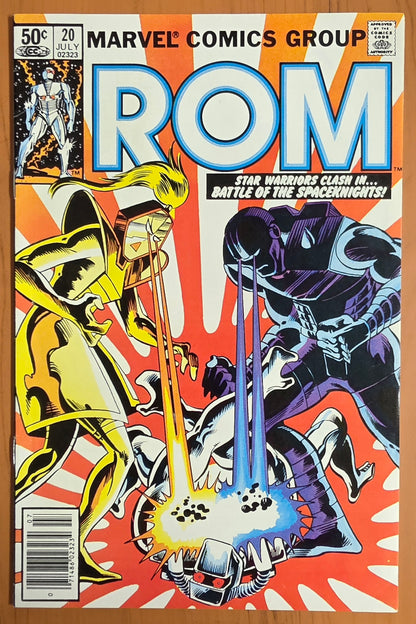 ROM #20 1980 NEWSSTAND ROM MARVEL COMICS