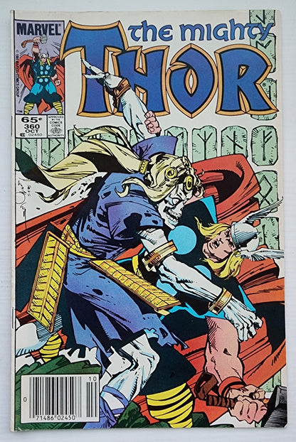 THOR #360 NEWSSTAND 1985 Thor MARVEL COMICS