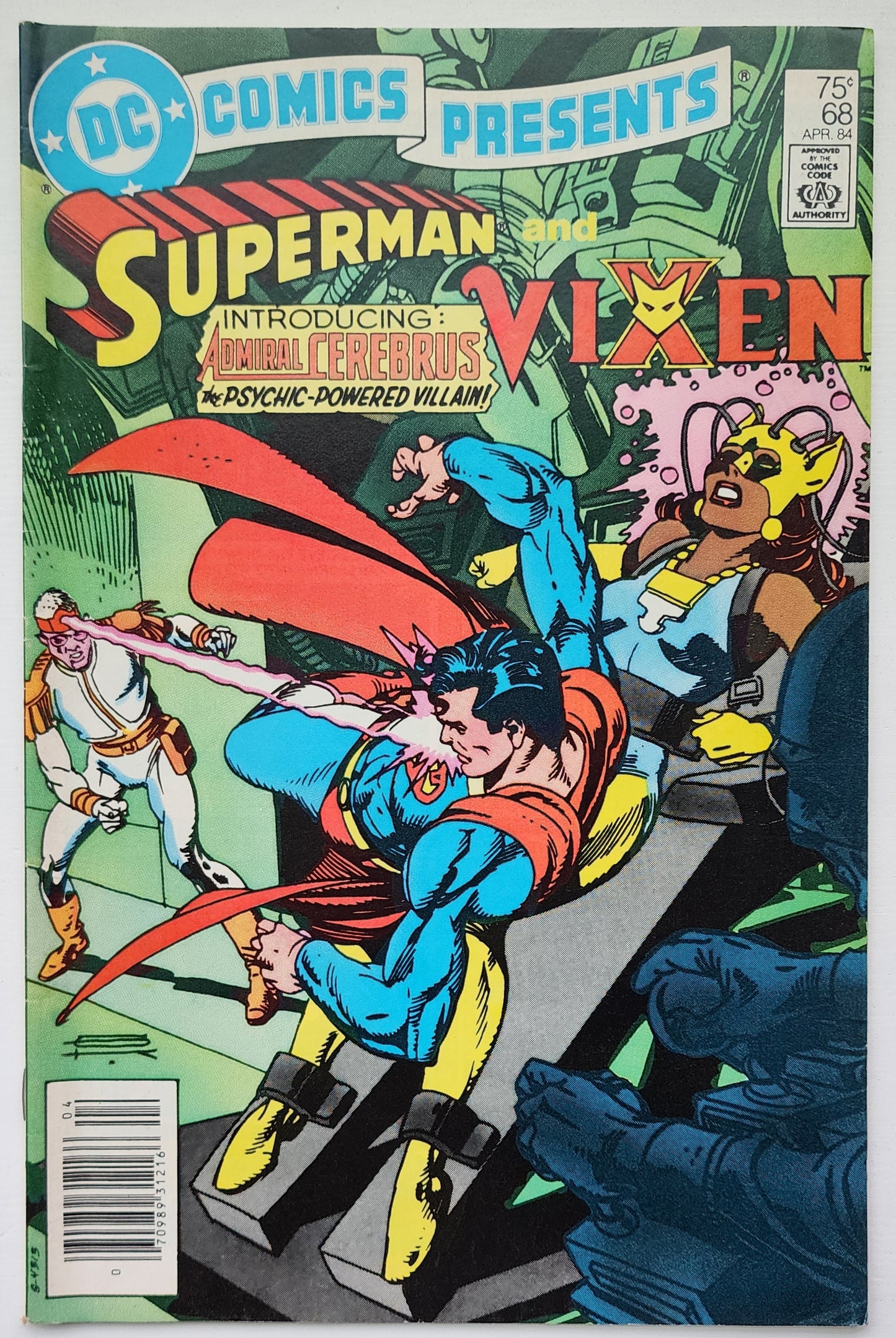 DC COMICS PRESENTS #68 SUPERMAN VIXEN 1984 NEWSSTAND DC Comics Presents DC Comics
