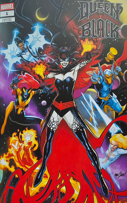 07/29/2026 QUEEN IN BLACK #1 MARQUEZ HELA VARIANT MARVEL