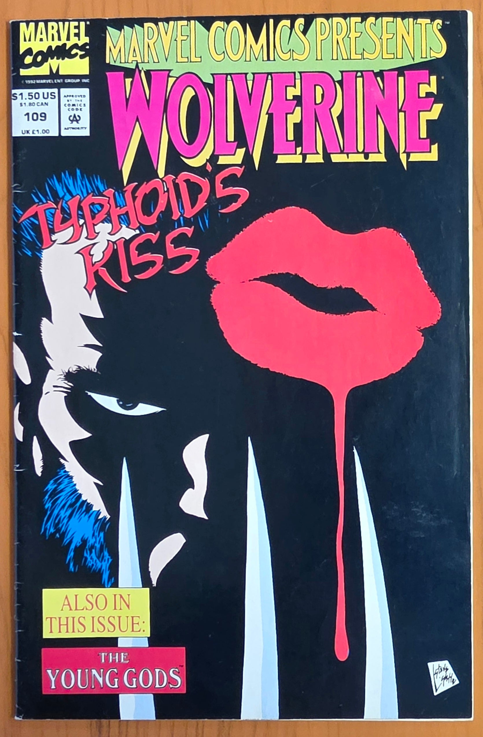 MARVEL COMICS PRESENTS #109 1992 SAM KIETH [J03] Marvel Comics Presents MARVEL COMICS