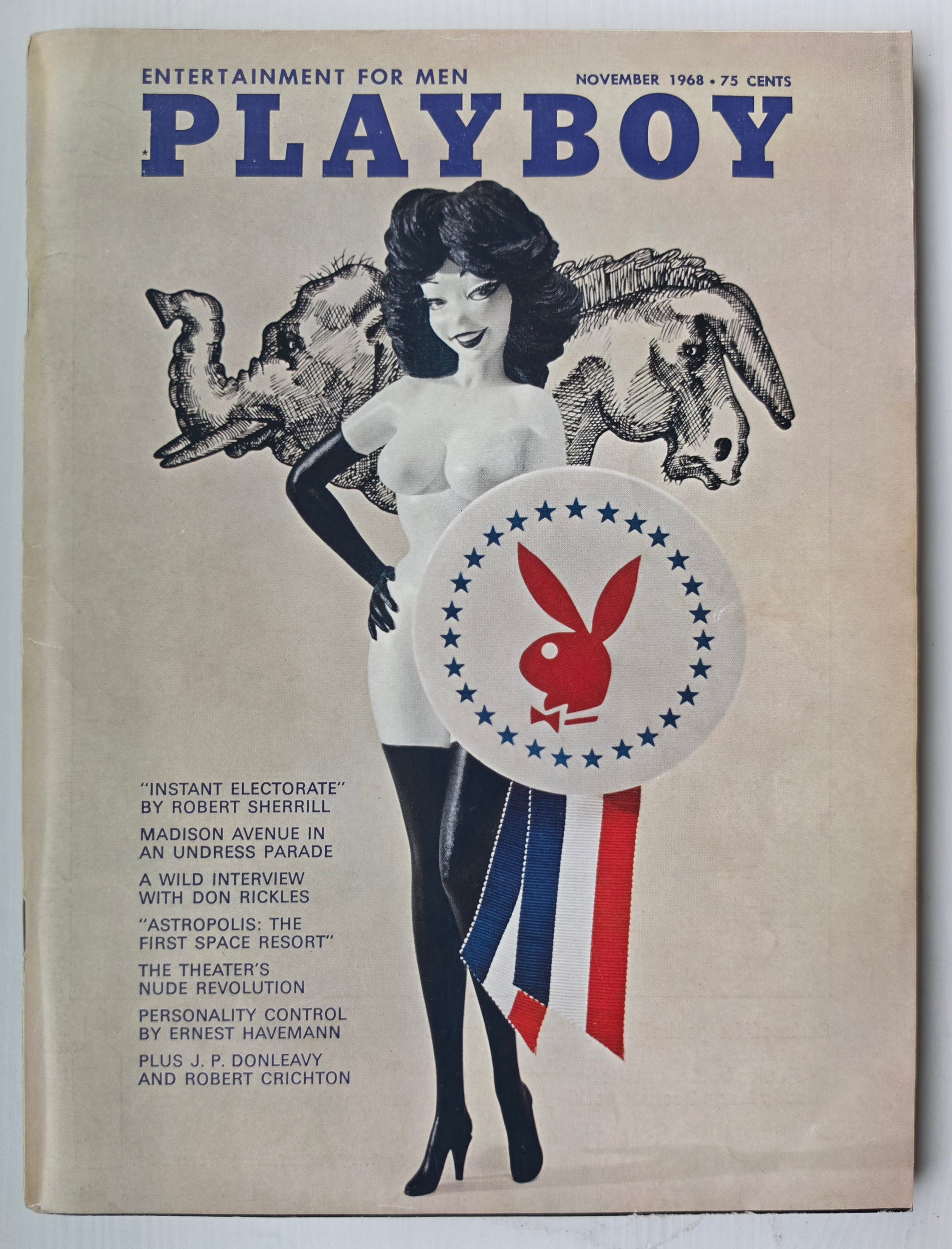1968 PLAYBOY MAGAZINE NOVEMBER Playboy PLAYBOY