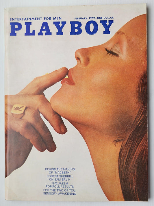 PLAYBOY MAGAZINE FEBRUARY 1972 [P02] Playboy PLAYBOY