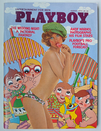 1974 PLAYBOY MAGAZINE AUGUST Playboy PLAYBOY