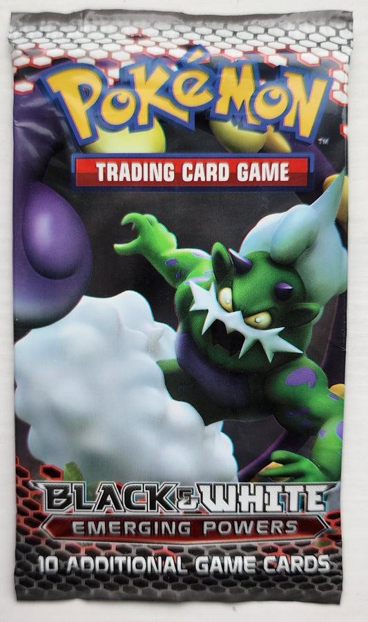 POKEMON TCG BLACK & WHITE EMERGING POWERS FACTORY SEALED PACK CARDS POKEMON