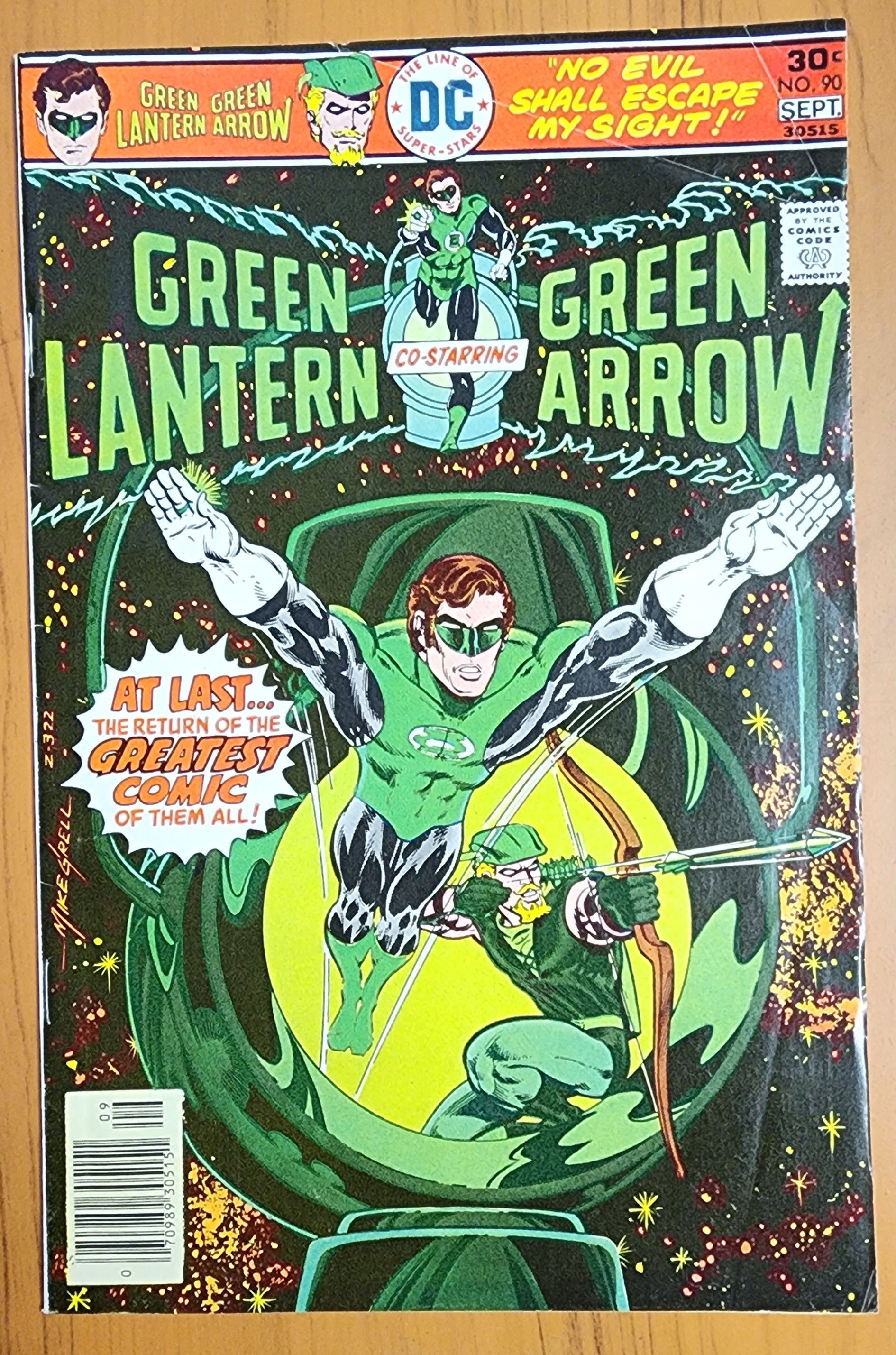 GREEN LANTERN #90 1976 [J01] Green Lantern DC COMICS