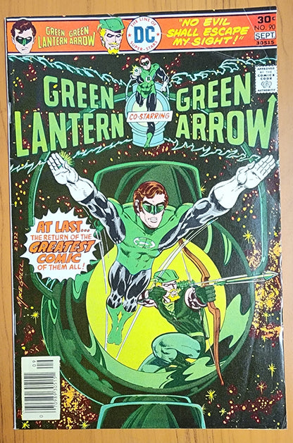 GREEN LANTERN #90 1976 [J01] Green Lantern DC COMICS