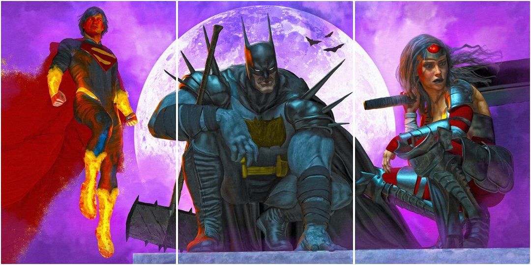 ABSOLUTE BATMAN WONDER WOMAN SUPERMAN #1 MARK SPEARS CONNECTING VARIANT SET 2025 DC COMICS