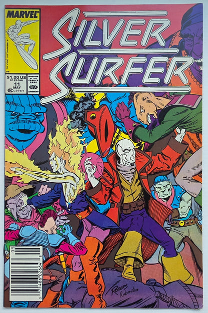 SILVER SURFER #11 1988 NEWSSTAND