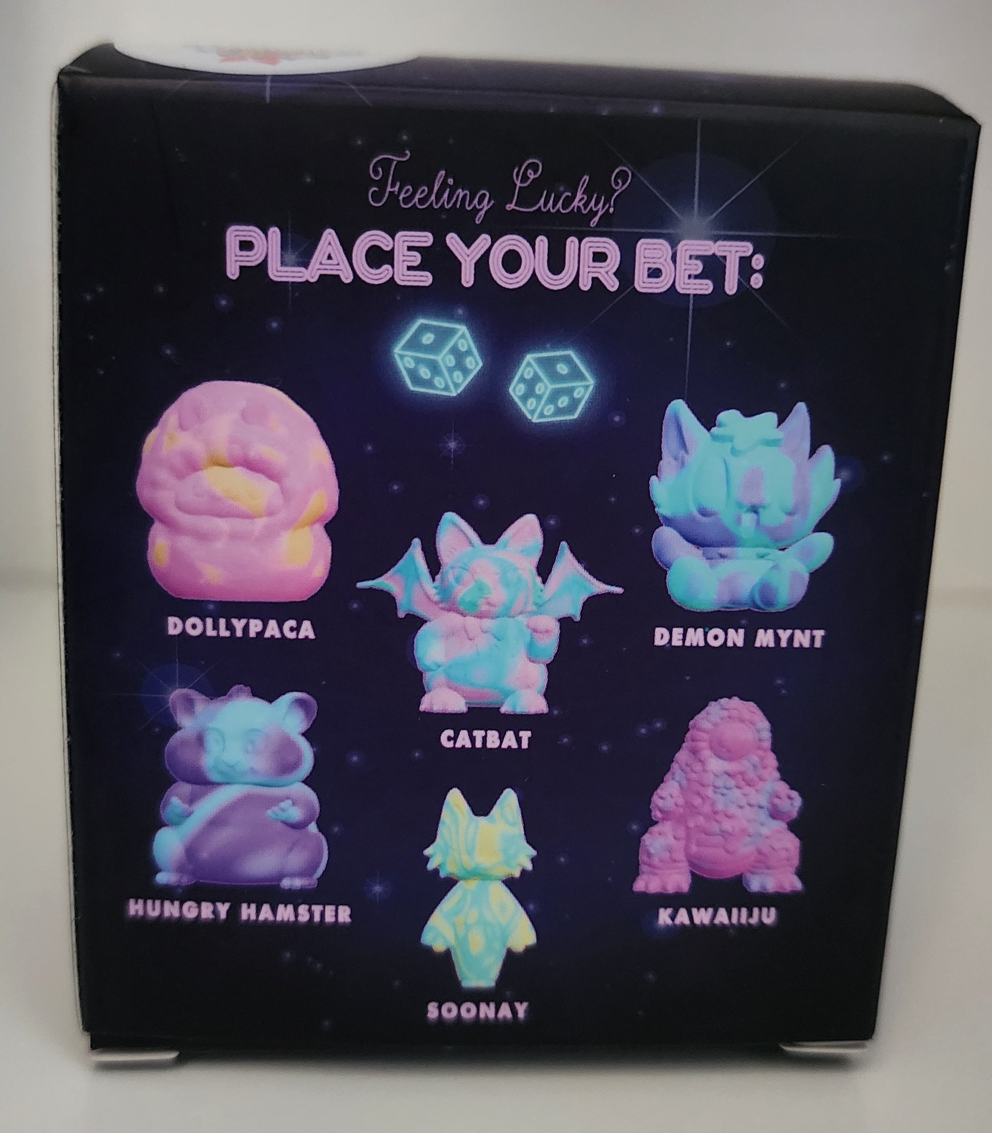 BET BLIND BOX TOY 1ST EDITION RINICAKEZ DOLLYPACA GITD DESIGNERCON EXCLUSIVE 2025 BET