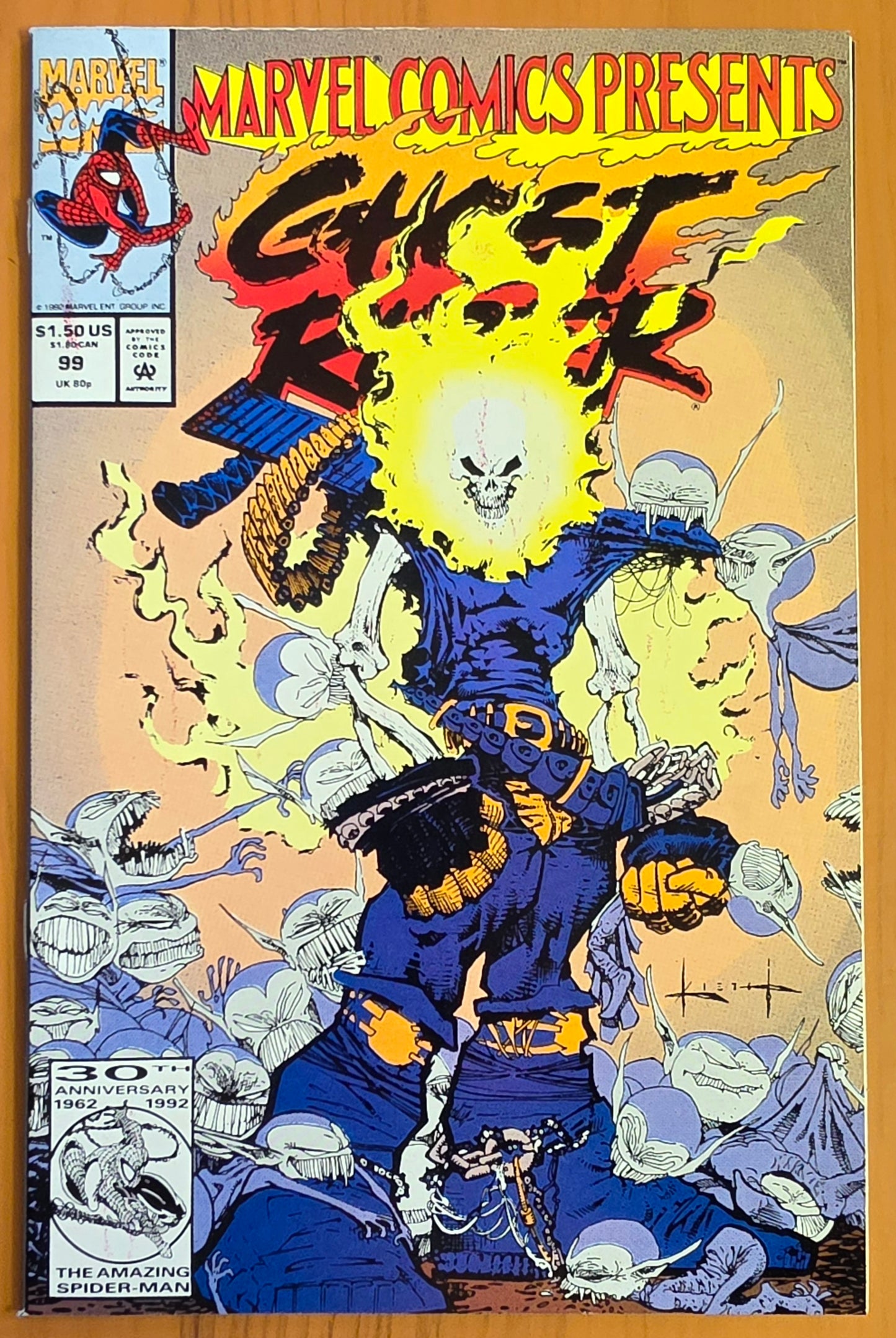 MARVEL COMICS PRESENTS #99 1992 SAM KIETH [J02] Marvel Comics Presents MARVEL COMICS