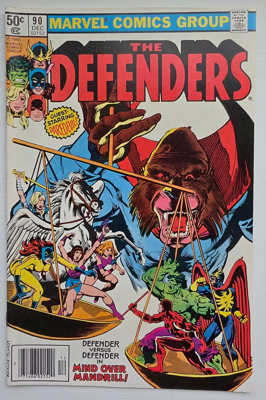 DEFENDERS #90 1980 NEWSSTAND