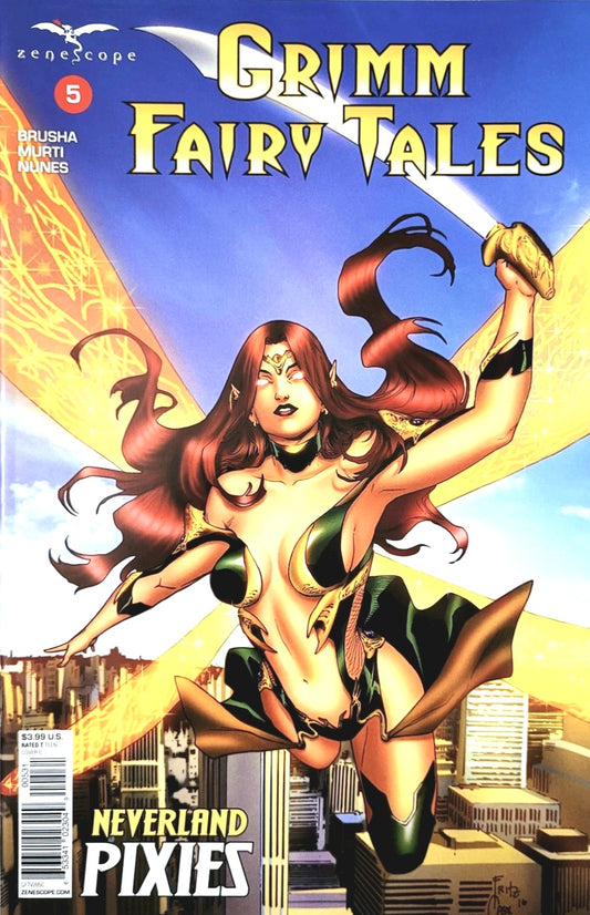 GRIMM FAIRY TALES #5 C VARIANT 2017 Grimm Fairy Tales ZENESCOPE ENTERTAINMENT INC