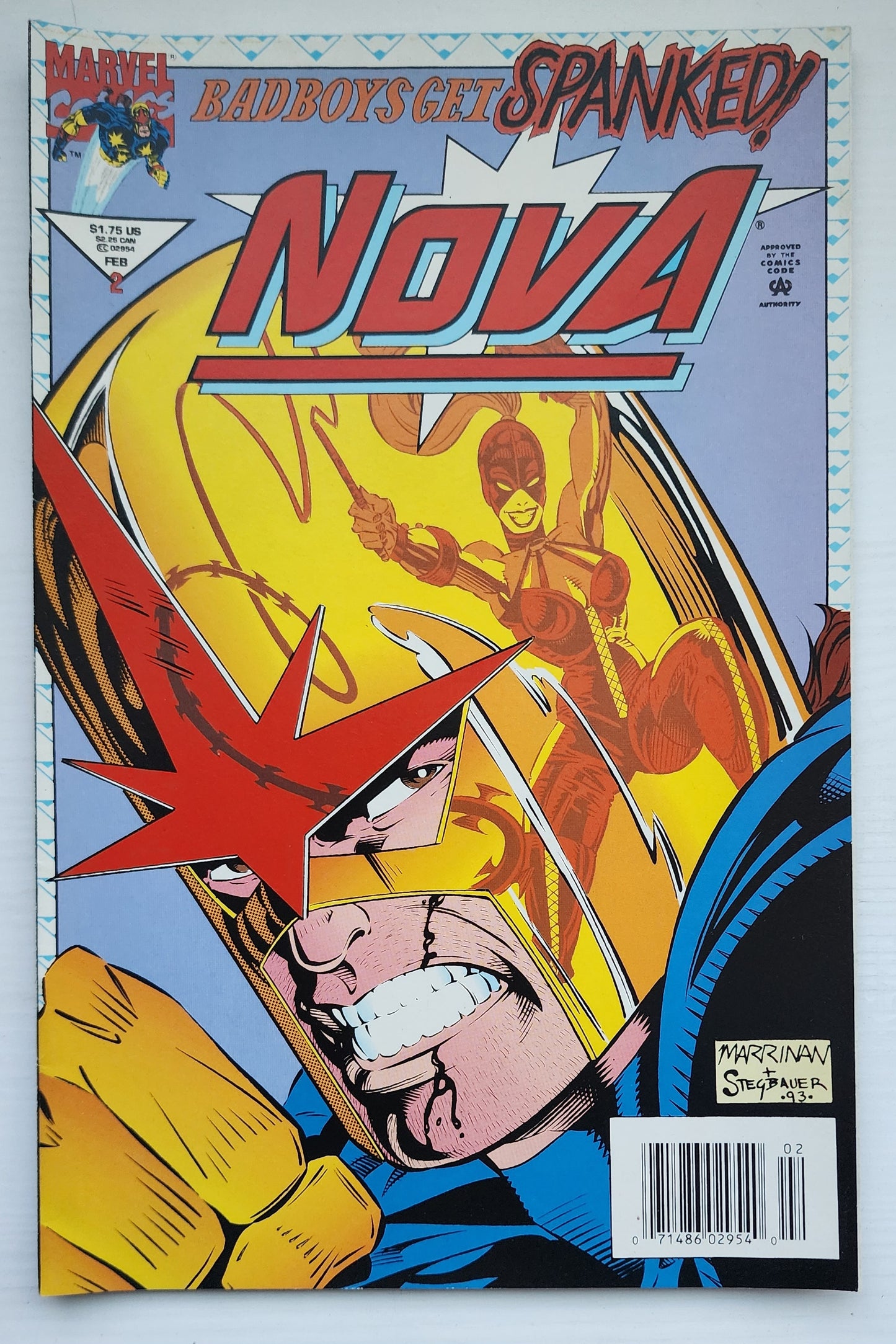 NOVA #2 NEWSSTAND 1994 Nova MARVEL COMICS