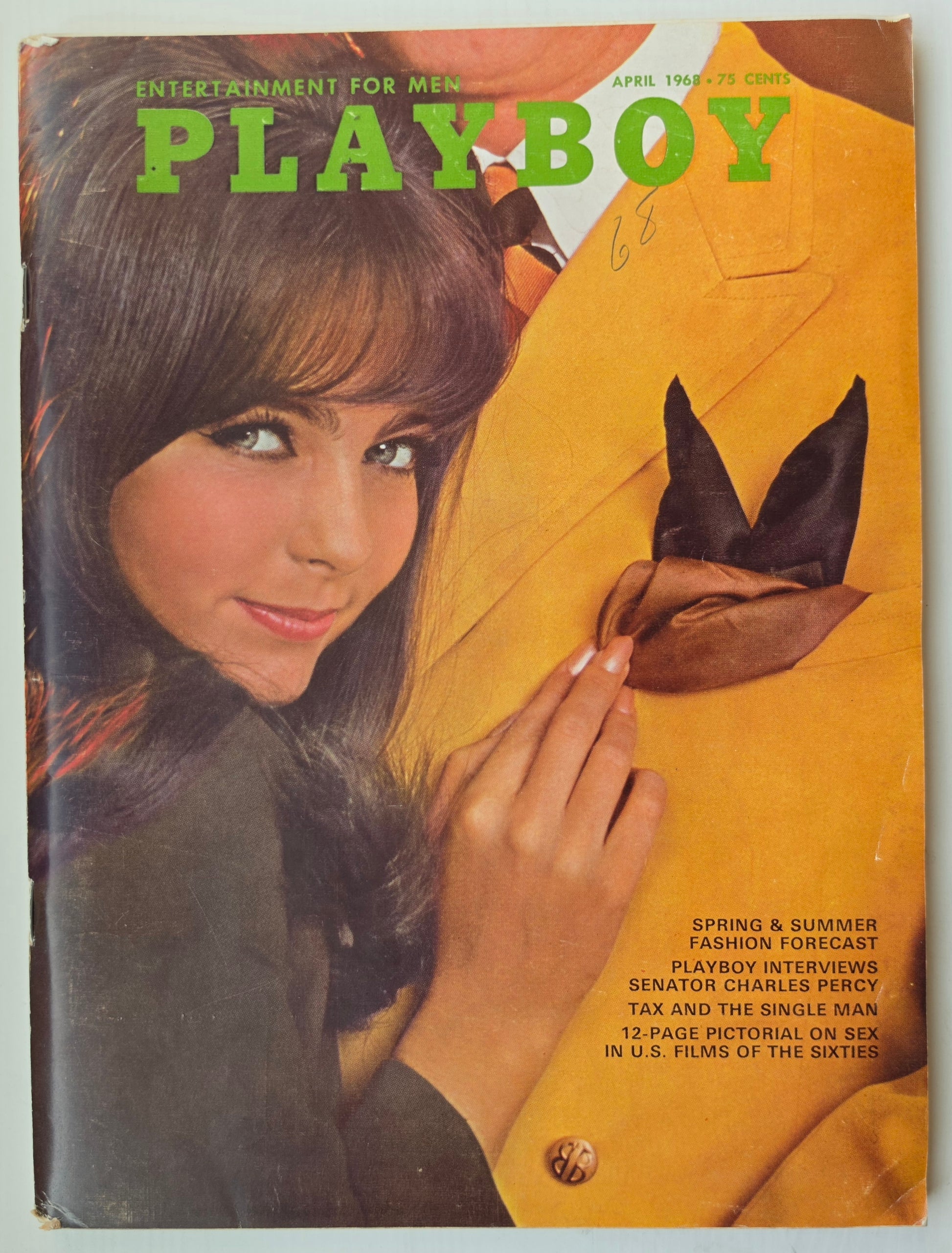 1968 PLAYBOY MAGAZINE APRIL Playboy PLAYBOY