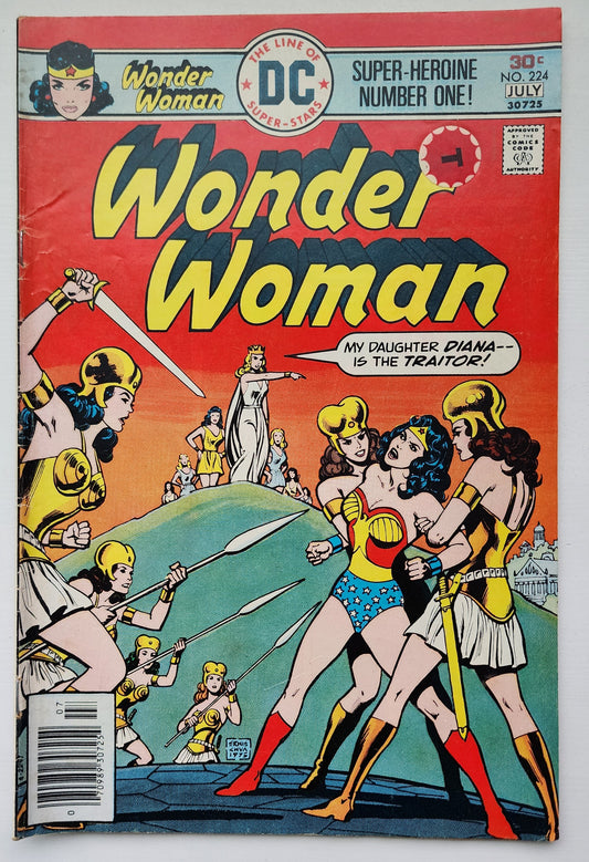 WONDER WOMAN #224 1976 Wonder Woman DC Comics