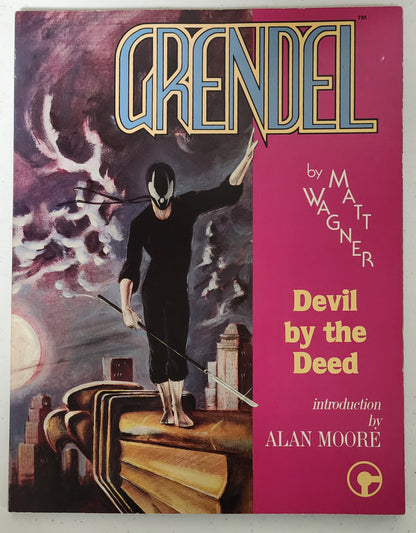 GRENDEL DEVIL BY DEED MAGAZINE SIZE 1986 COMICO