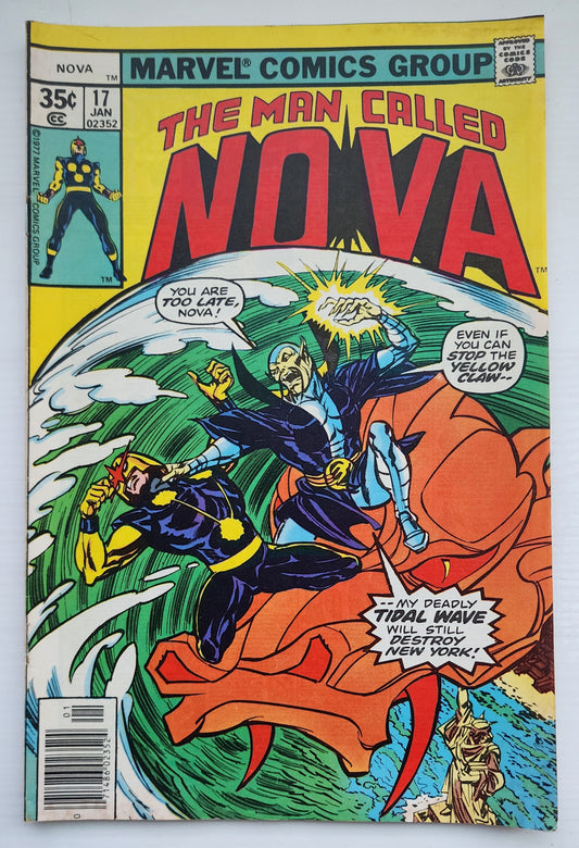 NOVA #17 NEWSSTAND 1978 Nova MARVEL COMICS