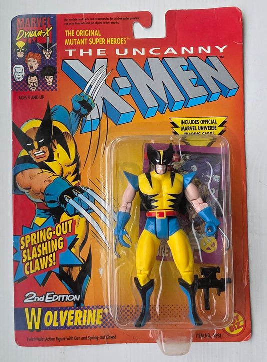 TOY BIZ WOLVERINE 2ND EDITION X-Men Toy Biz