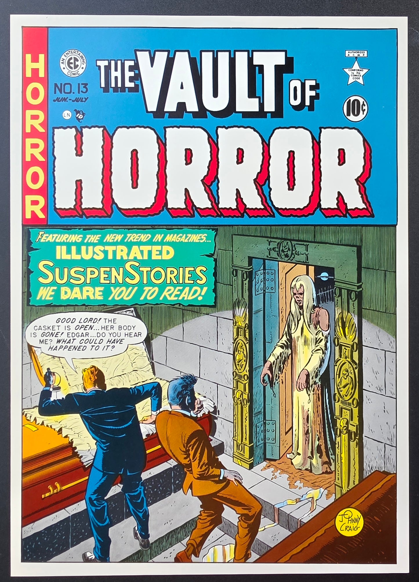EC COMICS VAULT OF HORROR #13 PRINT EC Comics EC Comics