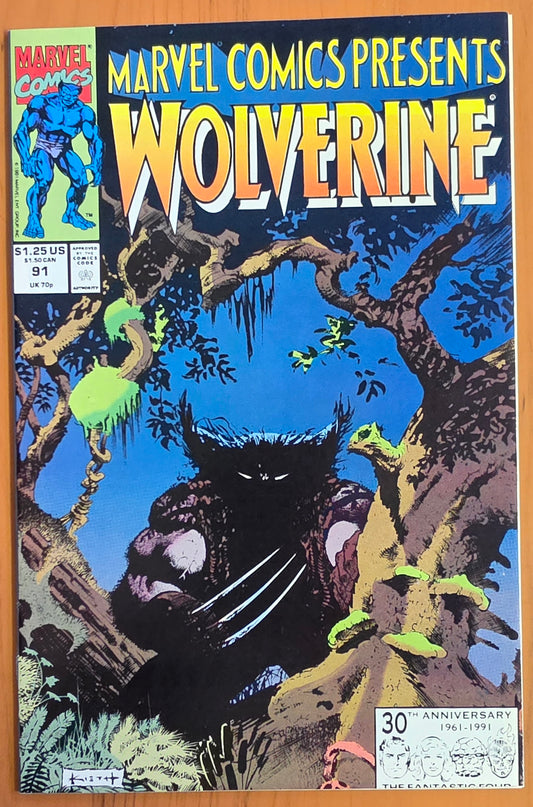 MARVEL COMICS PRESENTS #91 1991 SAM KIETH [J02] Marvel Comics Presents MARVEL COMICS